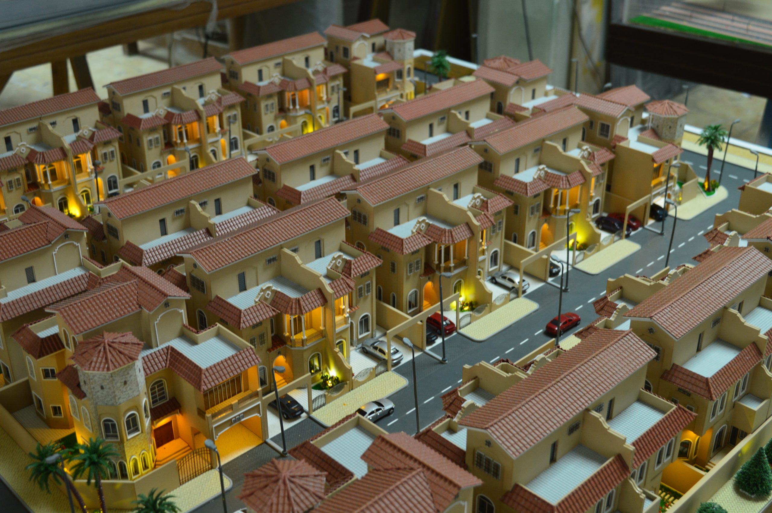 wood city models